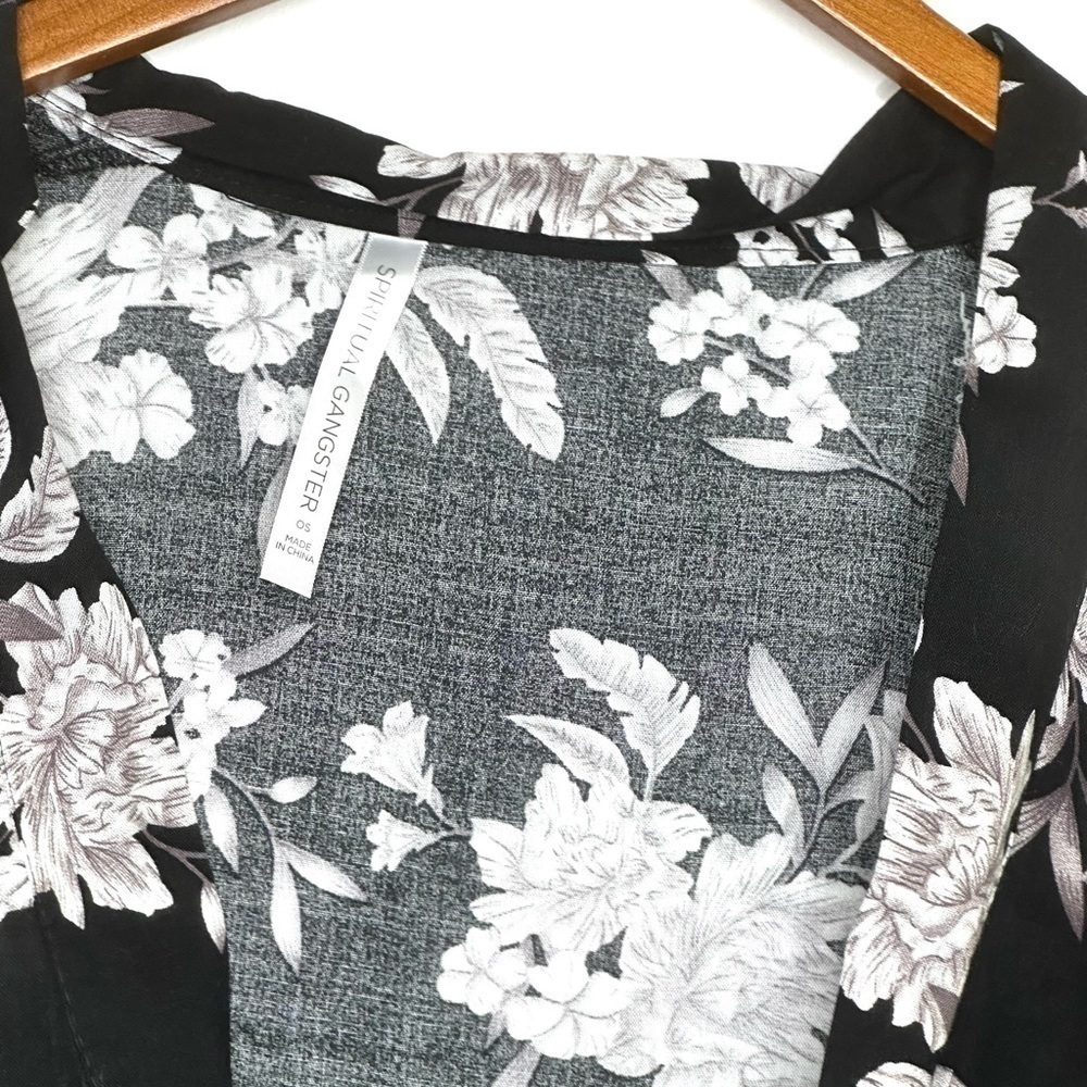 Spiritual Gangster Floral Kimono - Picture 4 of 6